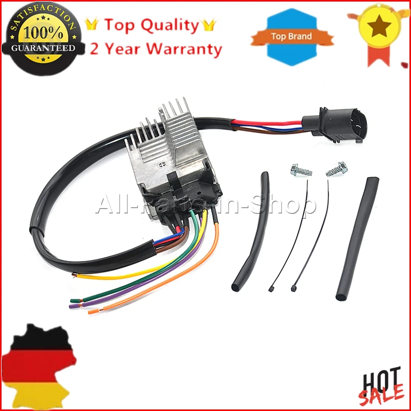 Radiator Cooling Fan Control Unit Module 4F0959501G For AUDI A6 C6 QUATTRO 05-09
