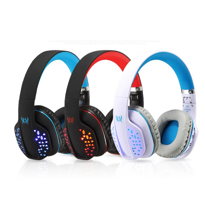KOTION каждый Bluetooth наушники складные беспроводные глубокий бас стерео PS4 игровая