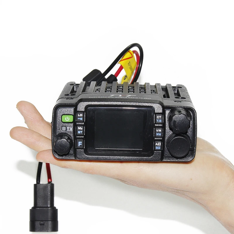 TYT TH-8600 Mini Dual Band IP67 Mobile Radio Transceiver 144MHz/430MHz w/ Cable 