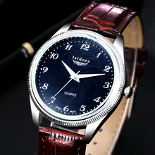 2016 Nouvelle Arrivée Hommes de Montre De Mode Casual Haute Qualité En Cuir Souple Étanche Bracelet À Quartz Montres Pour Hommes Heren Horloge 0506
