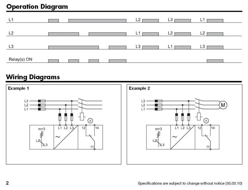 Dpa51 3 phase monitoring relay инструкция RukovodstvoRus.ru