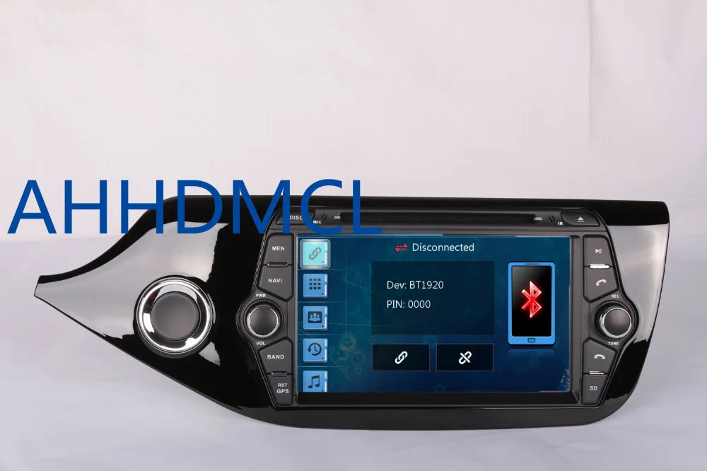 Best AHHDMCL Car Multimedia Player DVD Stereo Audio Radio GPS Navigation For Kia Ceed 2012 2013 2014 2015 2016 2017 4