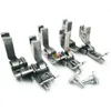 3Sizes(6pc) Industrial Sewing Machine Hinged Presser Foot #SP-18 With Right & Left Guide ► Photo 1/3