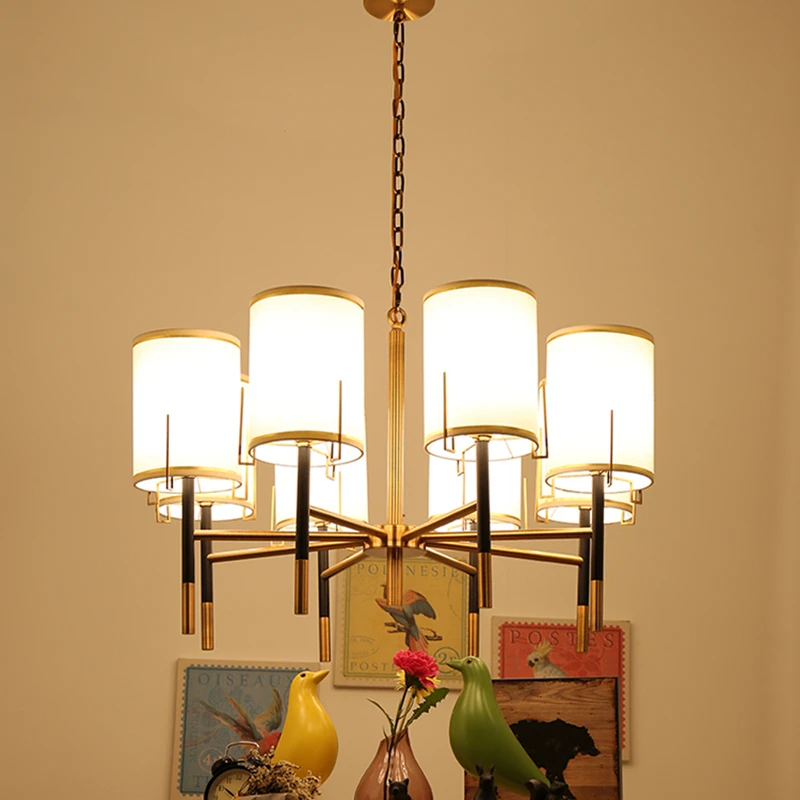 Пост Современная 8 подвесная люстра освещение роскошное художественное украшение креативная гостиная фойе магазин зал вилла квартира tlight