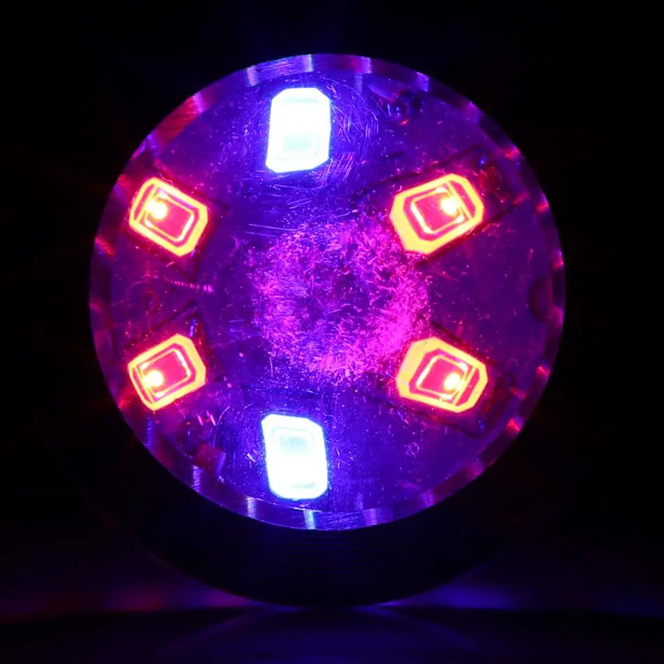 

85-265V E27/E14 10LED Grow Light Flower Plant Growth Light Lamp Convex Bulb LED For Plants