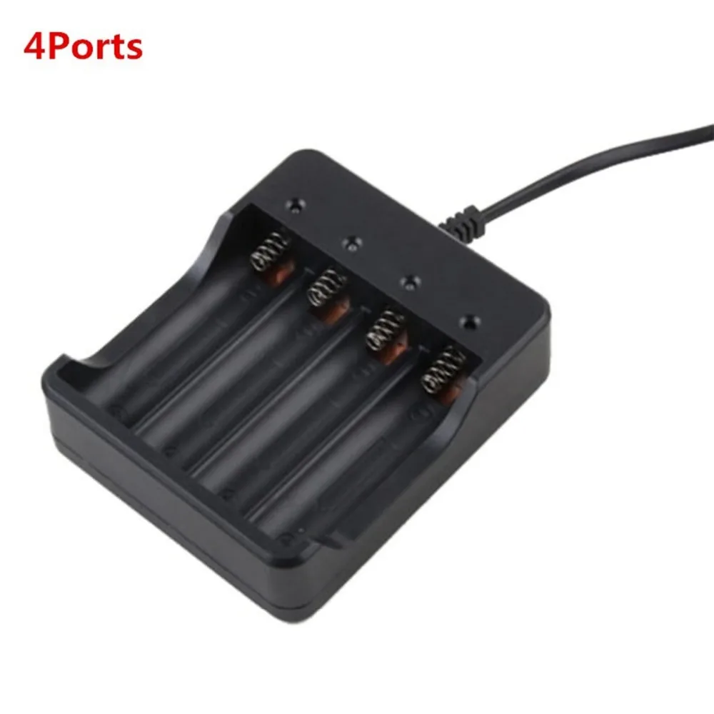 SOONHUA Portable Plastic 4Slot Intelligent 18650 Charger LED Indicator Efficiency For Charging Rechargeable Battery With UK Plug SOONHUA Portable Plastic 4Slot Intelligent 18650 Charger LED Indicator Efficiency For Charging Rechargeable Battery With UK Plug