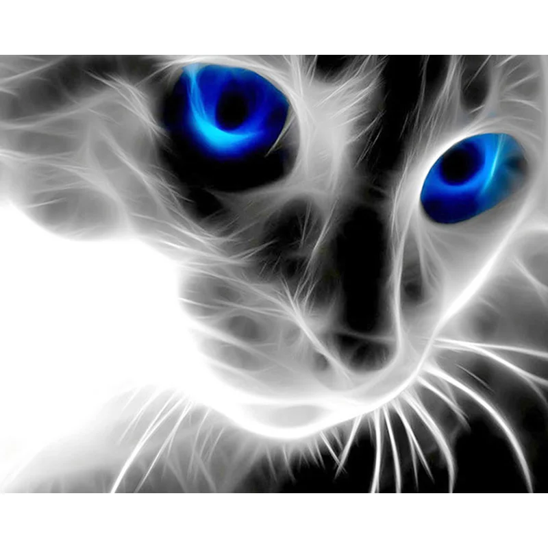 5D DIY Алмазная картина кошка картины из стразов Вышивка крестиком Картина с