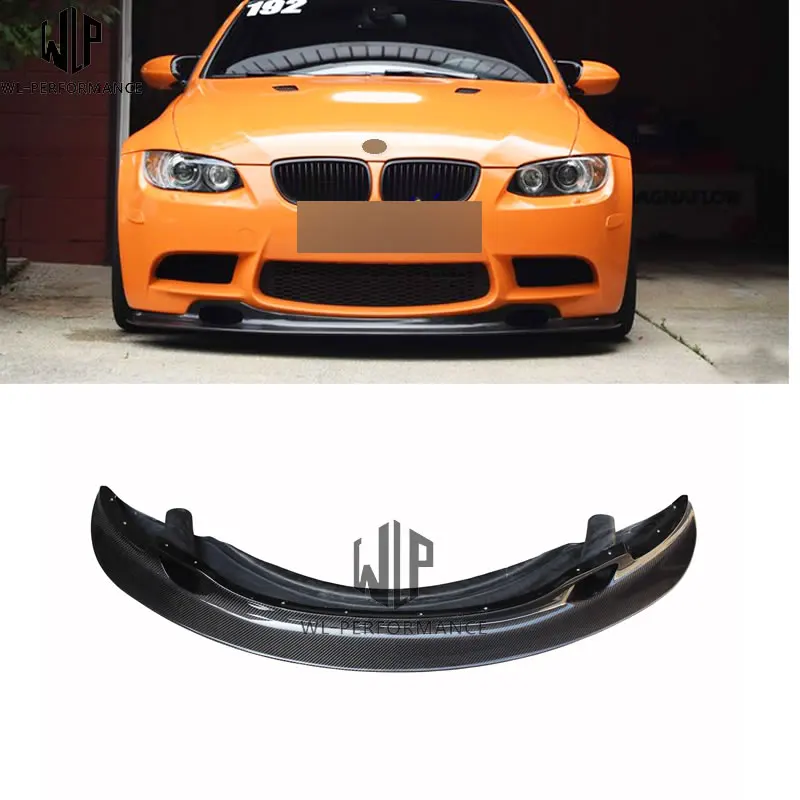 

For BMW 3series E92 remould GT4 style Car Body Kit GTS carbon front lip front pulley V type lower lip Front Bumper 2005-2012