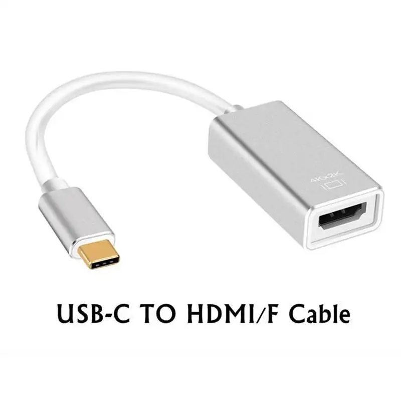 3 в 1 Usb C 3,1 type C к Vga/F кабель Поддержка 4 K x 2 K мужчин и женщин Hdmi конвертер к Vga адаптер для Macbook Pro