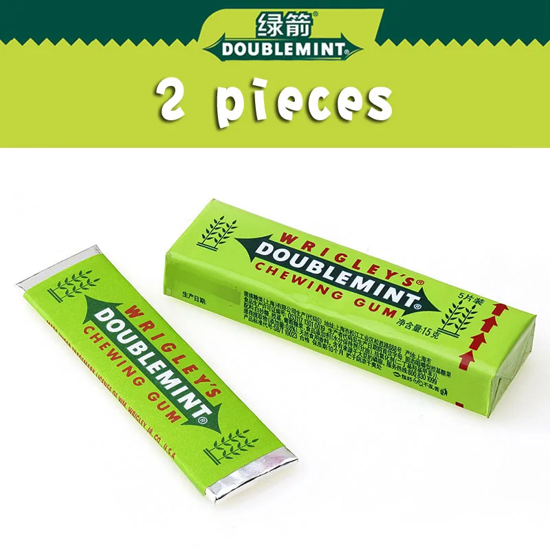 Chinese food,Chewing gum,Candy , 15 gram 2 piece , Snack ,Mint flavor