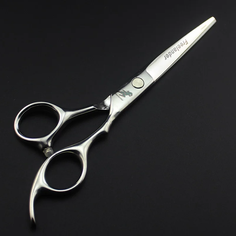 Cutting Scissors NUM-0022 Профессиональные Парикмахерские ножницы 6,0 4CR ПЭТ ножницы 4CR сталь barbearia tijeras de peluqueria профессиональный - Цвет: Cutting Scissors