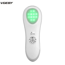 Светодиодный светильник для ухода за кожей с электропорой, подтяжки лица, фотон, нежная фототерапия для кожи, красота