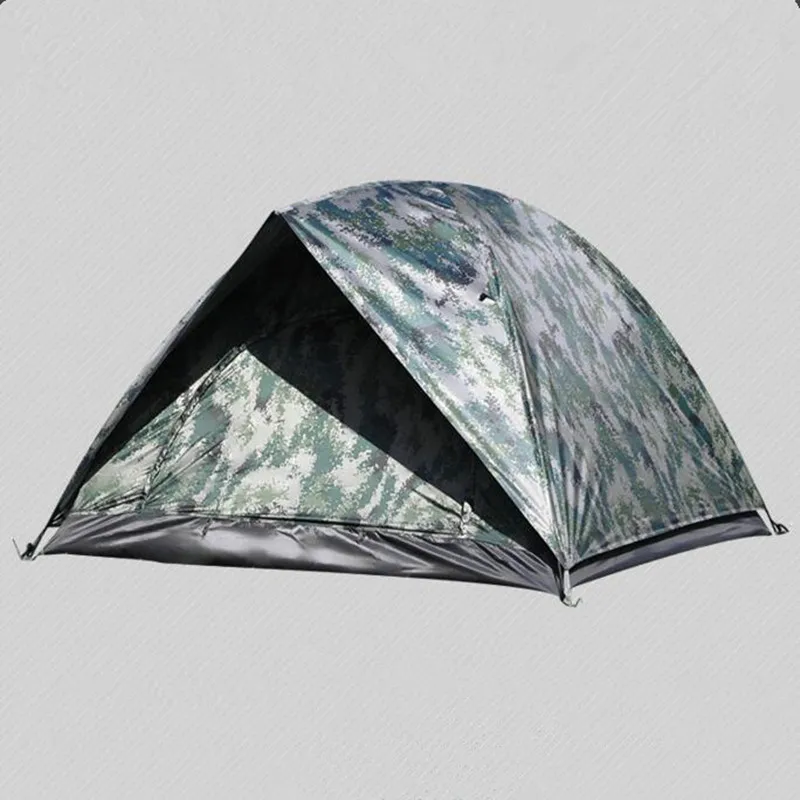 

Outdoor Camping Camouflage Military Tent Beach Fishing Hunting Tente Carpas 3-4 People Teepee
