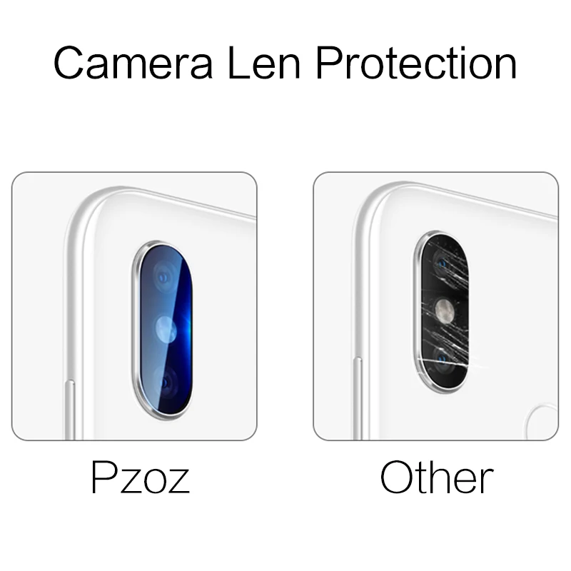 PZOZ для Xiao mi Pocophone F1 mi A2 9t Red mi Note 5 6 7 K20 Pro задняя камера объектив Защитная пленка Закаленное стекло Защитная пленка