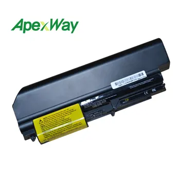 

ApexWay 6600mAh 10.8V 9 Cells Laptop Battery for Lenovo R400-7443 R61-7733 R61-7736 R61-7738 T400-7417 T61-6377 T61-7660