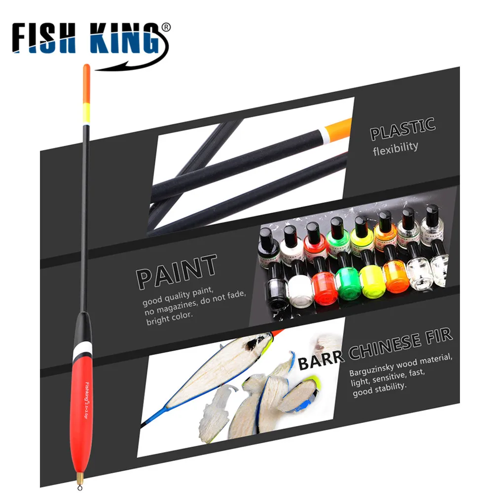 FISH KING 5 видов поплавок для рыбалки медный свинцовый Океанский буй ловли карпа