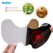 Sumifun 6pcs Herbal Knee Plaster Wormwood Extract Relieving Knee Joint Ache Rheumatoid Arthritis Medical Patch D1806
