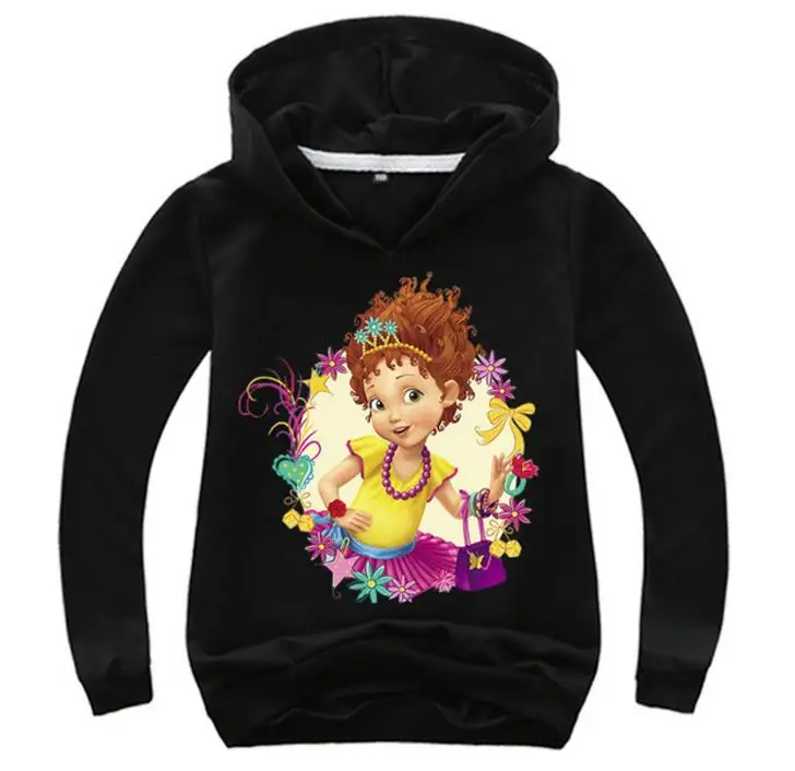 

2019 Spring Kids Clothes Fille Baby Costume Cartoon fancy nancy Print Children Long Sleeve T Shirts Boys CottonTops Girls Tees