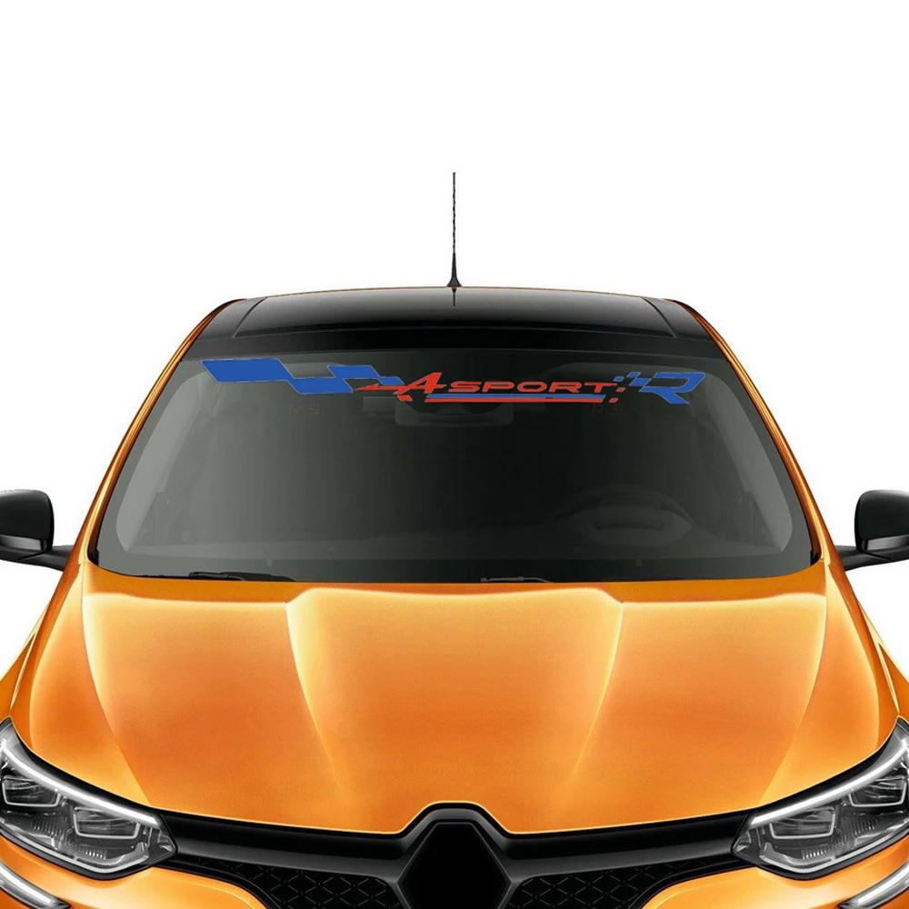Светоотражающая наклейка на ветровое стекло для Renault Clio Megane 2 3 Captur Laguna Scenic Logan Sandero