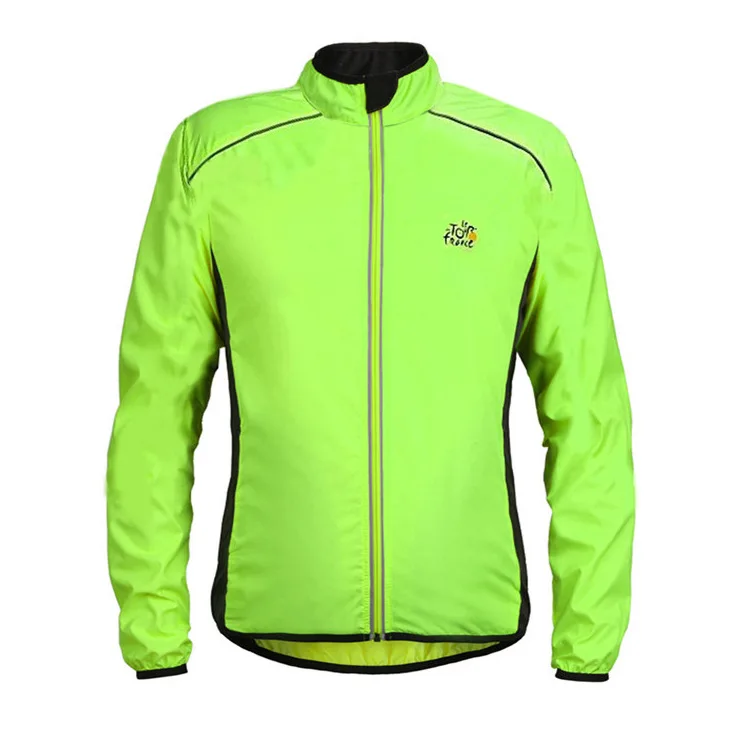 

Men Jacket Cycling Wind Jacket Bike Raincoat Cycling Rain Coat Jersey Bicycle Rainproof Windproof