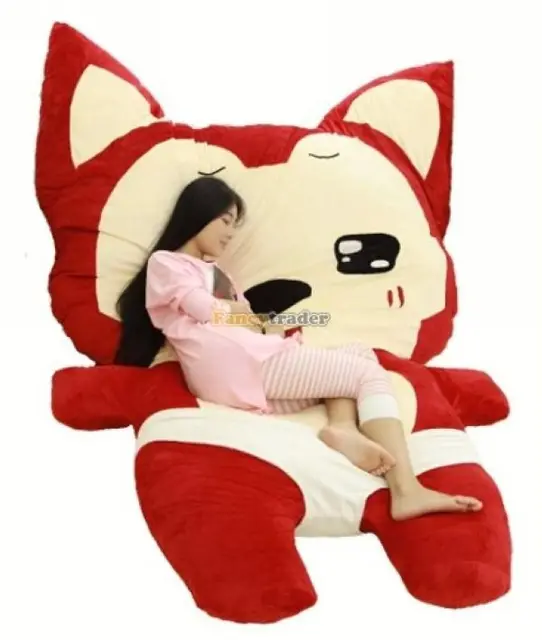 Fancytrader Very Cute High Quality Ali Fox Bed 230cm X 165cm Huge Giant