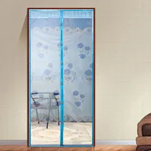 New The Arrival Hot 1Pcs 3 Colors Durab Summer Style Mesh Prevent Mosquito Net on the Door Magnets Kitchen Window Curtains