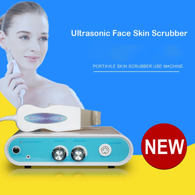 

Ultrasonic Face Skin Scrubber Facial Cleaner Vibration Blackhead Removal Reduce Wrinkles and spots Facial Whitening Lifting