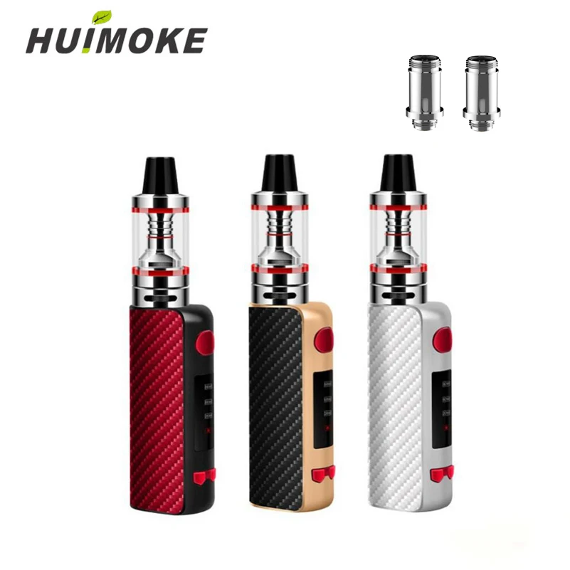

Electronic Cigarette Vapor Vape Pen Hookah MINI 80W KIT Fot Starter Player 510 Metal Body E cigarette 2.5ml Atomizer Vapor