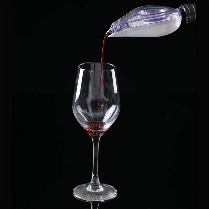 Бутылки вина Графин Essential алкоголя Быстрый аэратор Pourer Носик Графин Мини Путешествия шампанское фильтр воздухозаборника Pour