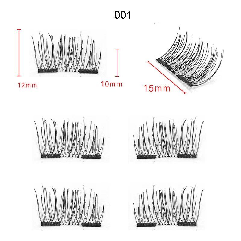 9 magnet false eyelashes