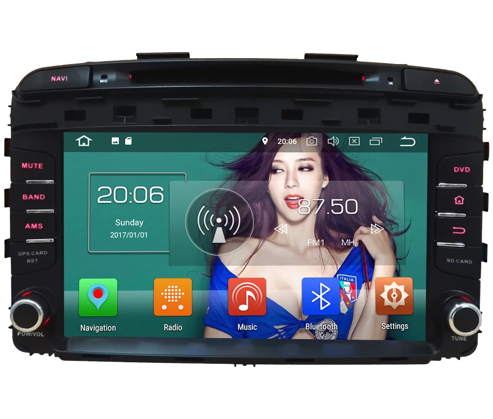 KLYDE " ips 4G WI-FI Android 8,0 Octa Core PX5 4G B Оперативная память 32 ГБ Встроенная память DVD мультимедиа плеер стерео для KIA Sorento