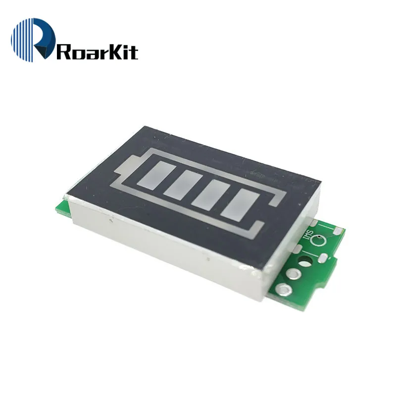 1S 2S 3S 4S одиночный индикатор емкости литиевой батареи 3,7 V синий дисплей тестер мощности литий-ионной батареи для электромобиля 4,2 V
