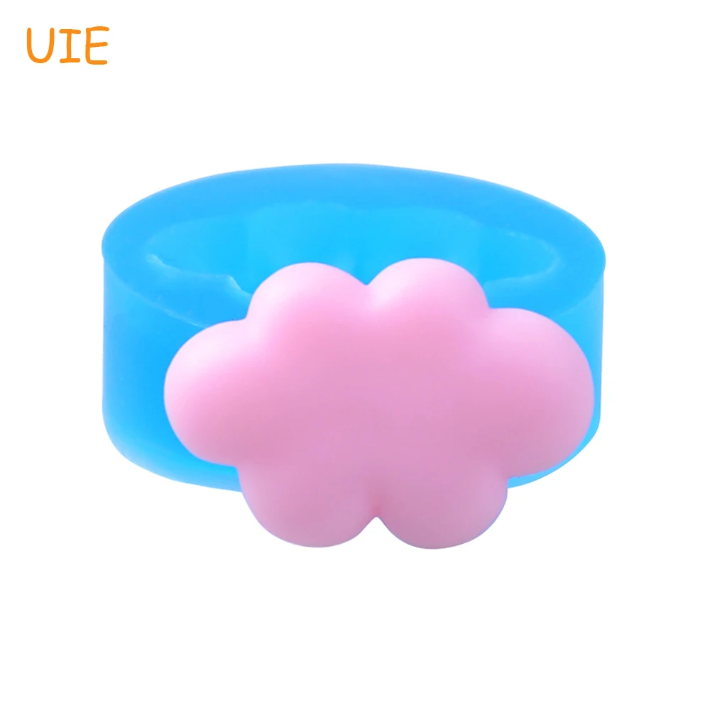 

PYL672U 25.8mm Cloud Silicone Mold - Sugarcraft, Fondant, Cake Decorating Tools, Gum Paste, Jewelry DIY, Resin Polymer Clay Mold