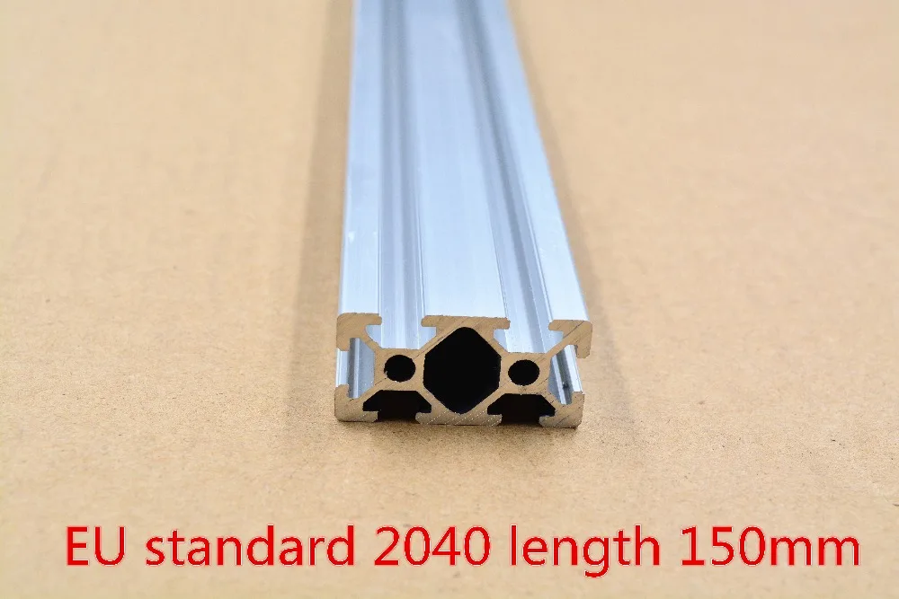 

2040 aluminum extrusion profile european standard length 150mm aluminum profile workbench 1pcs