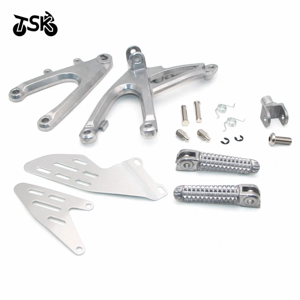 

Moto Front Rider Foot Pegs Footrest Bracket For YAMAHA R1 2007 2008 Motorcycle Accessories