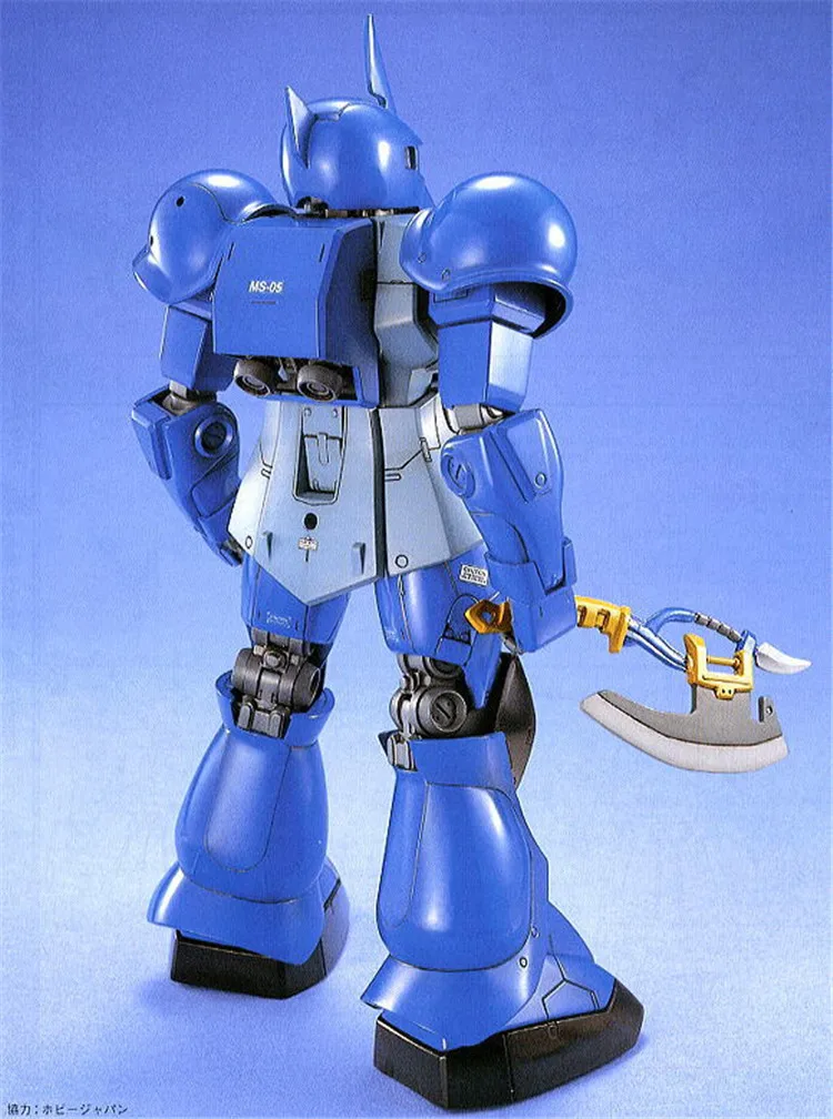 Bandai Gundam MG 1/100 Zaku I MS-05B мобильный костюм Сборная модель наборы фигурки пластмассовые игрушечные модели