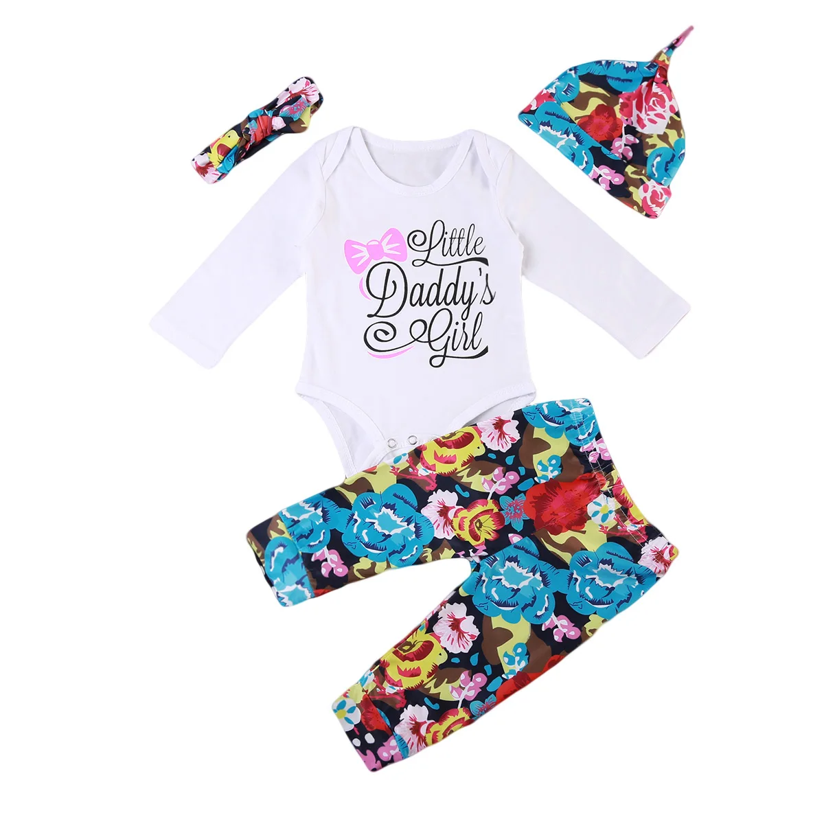 daddy's little girl baby clothes autumn infant newborn baby girl