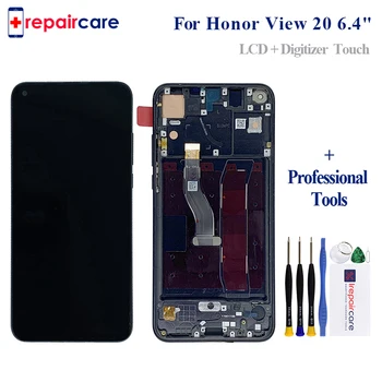 

6.4" Original LCD For Huawei Honor View 20 LCD Display+Touch Screen+Frame Digitizer Assembly For Honor V20 PCT-AL10 / PCT-L29