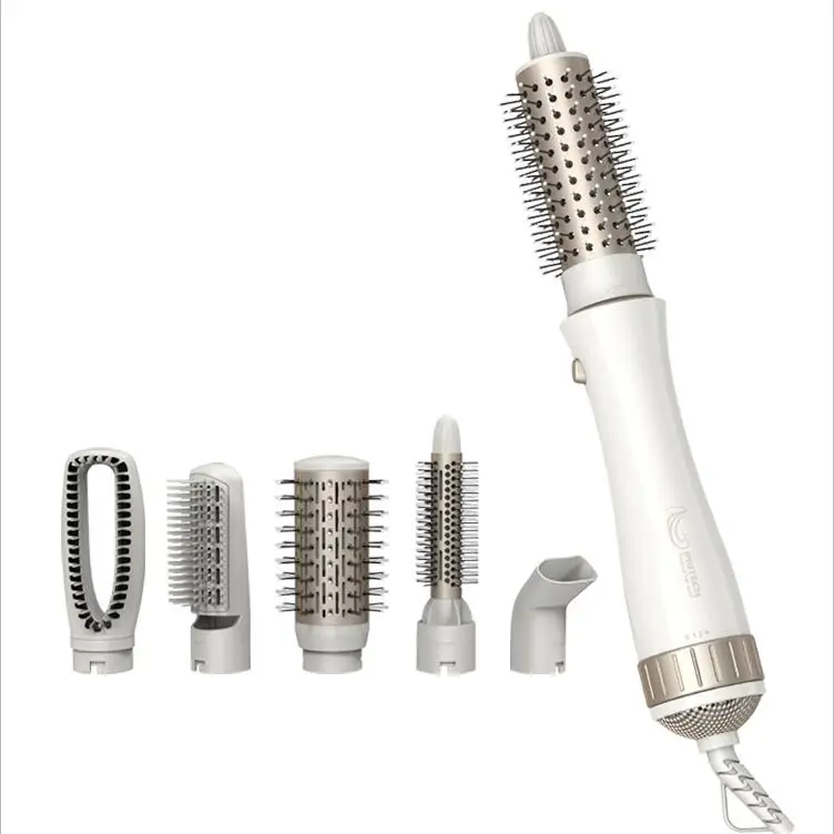 Negative Ion Multi functional Hair Dryer Straight Hair Curler Comb