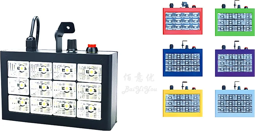 12pcs led strobe01