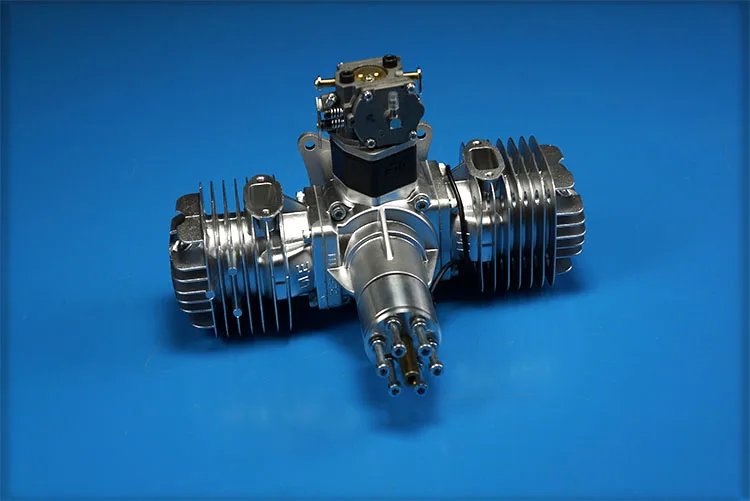 Оригинальный DLE111 DLE 111CC двухцилиндровый 2 тактный бензиновый/бензиновый