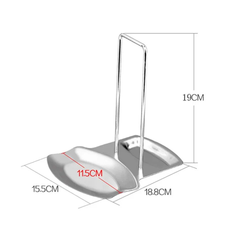 Кухонный Органайзер держатель для кастрюльных крышек держатель ложки из нержавеющей стали горшок полка для крышек кухонная посуда стойка сковорода подставка кухонные аксессуары