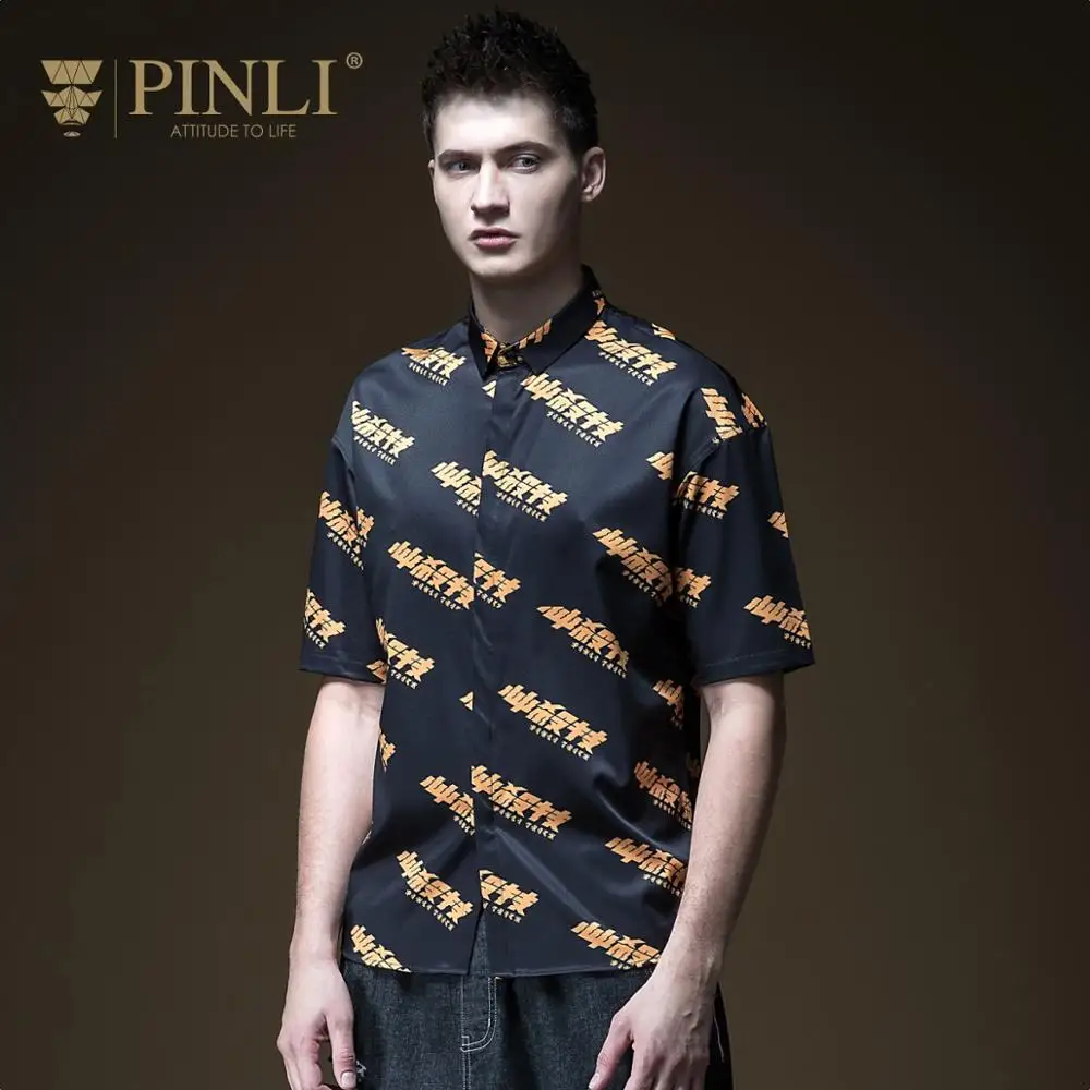 

Blusas Camisas Masculina Product Made The New Summer Men's Printed Text Cultivate Morality Short Sleeve Shirt Jacket B192213280