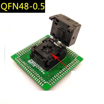

QFN48-0.5 chip burner IC test stand programming base flip shrapnel