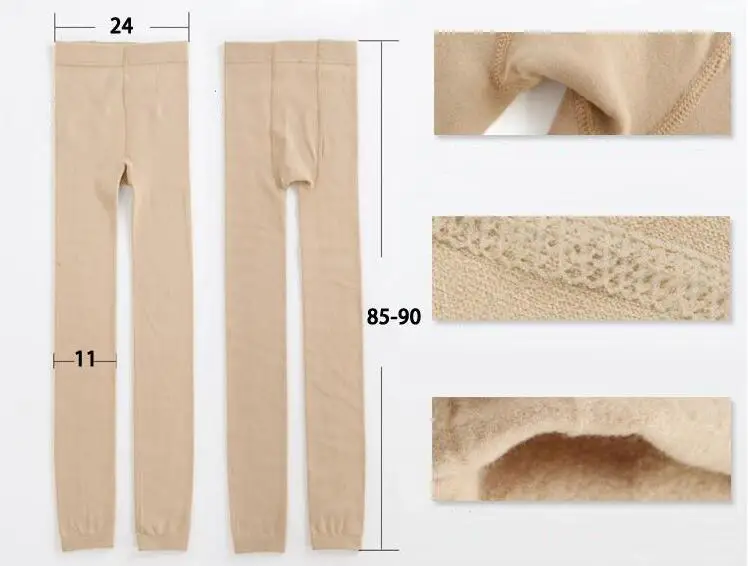 

Korean Stretch Solid Thickened Leggings Fashion Breathable Multicolor plus velvet Trousers office lady pants women Elastic Pants