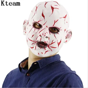 

Scary Latex Zombie Mask Bloody Full Head Halloween Cosplay Horror Skull Mask Fancy Party Prop Costume Vampire Ghost Decoration