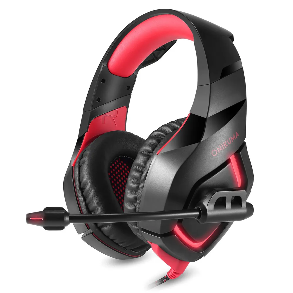 ONIKUMA K1 камуфляжная игровая гарнитура Dee Bass Игровые наушники PS4 с микрофоном для ПК