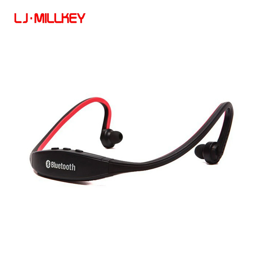 

LJ-MILLKEY Bluetooth Headset Wireless Bluetooth Earphone Fashion Sport auricular Stereo Music Microphone Earpiece L326