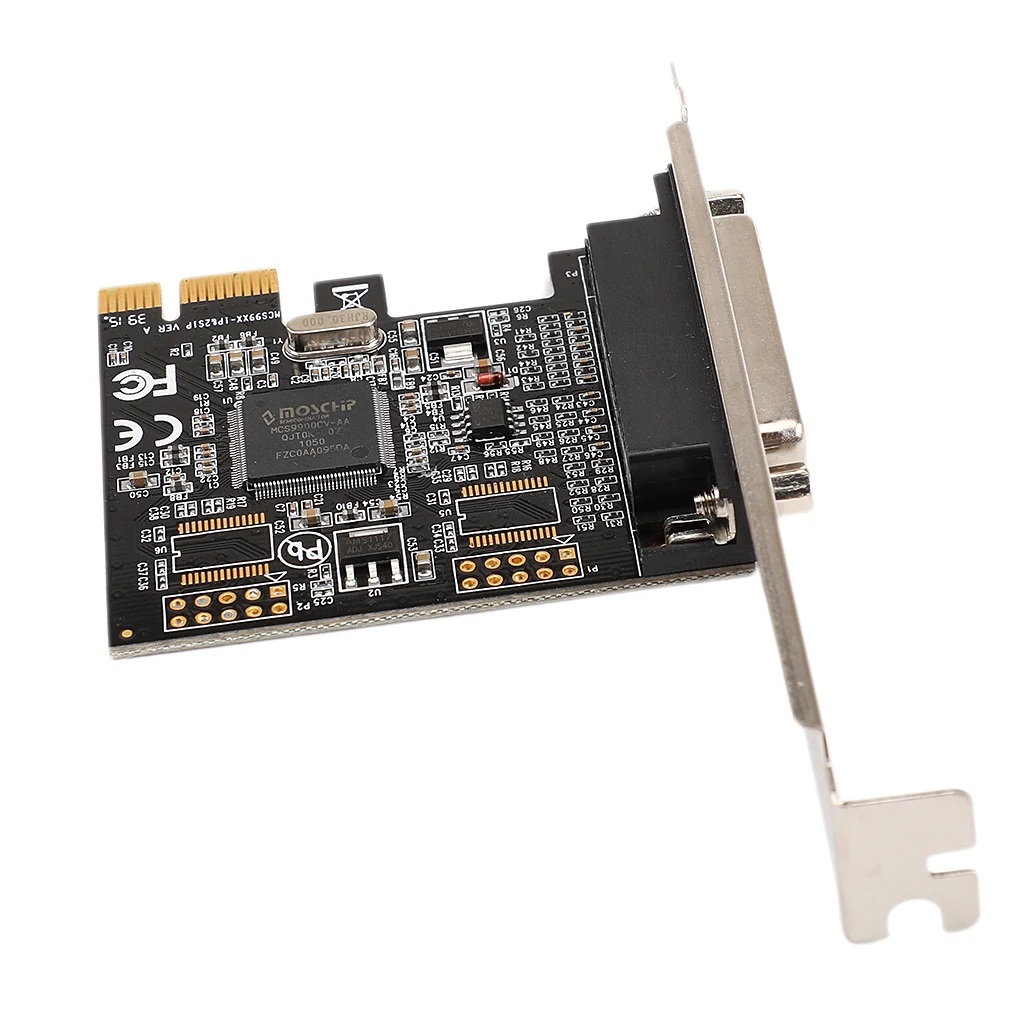 Parallel Port DB25 LPT Printer PCI-E Express Card Converter Adapter