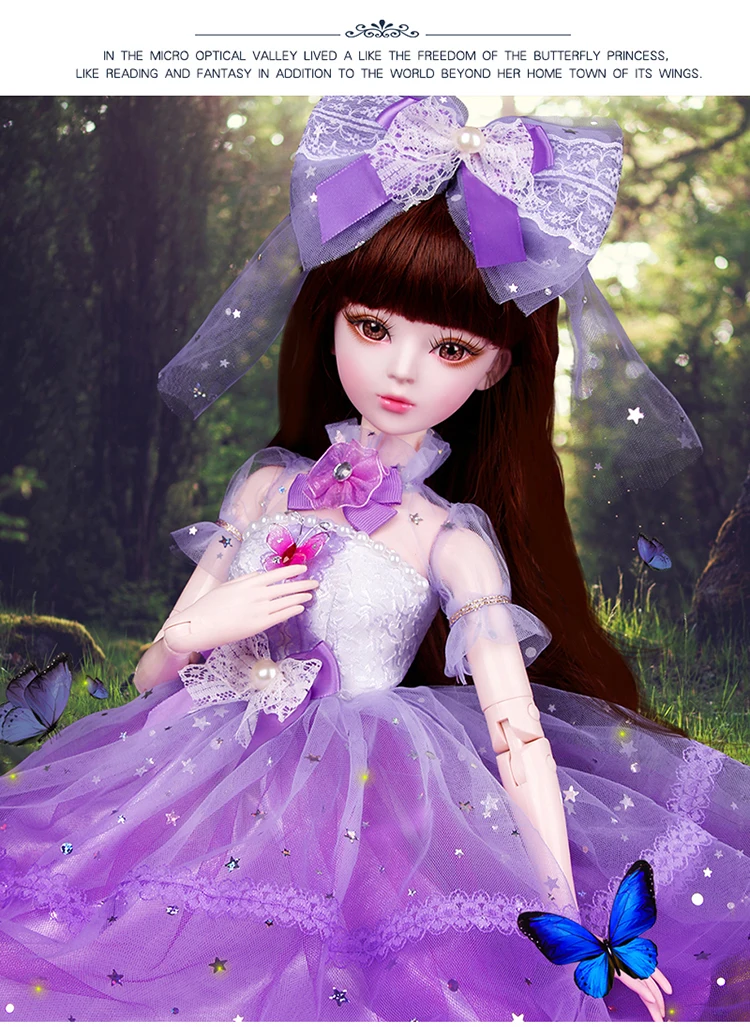 1/3 BJD кукла 56 см взрослая Женская пластиковая фотокукла включает в себя куклу